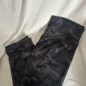ZYIA Black Camouflage Women’s Leggings
